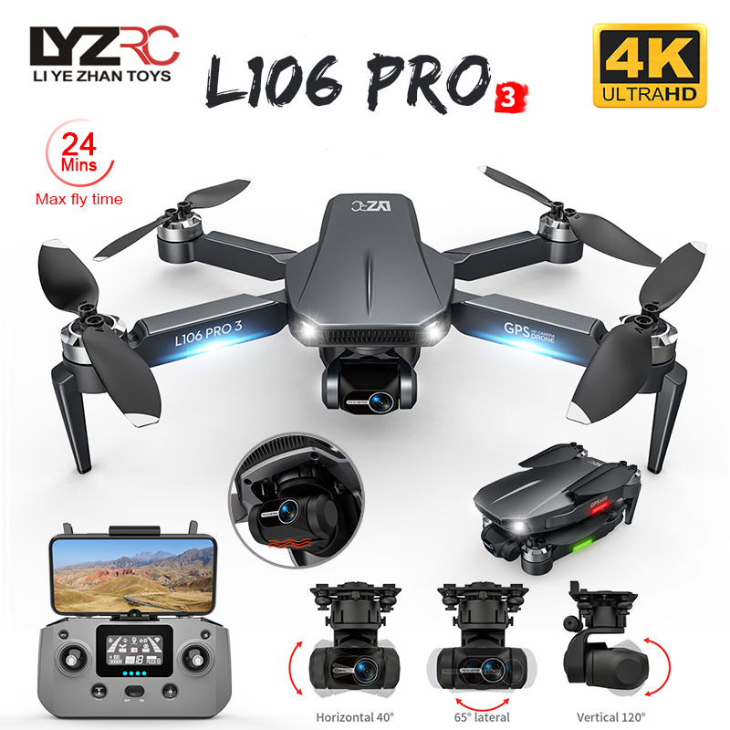 Drone Gimbal 2 Axis - L106 Pro 3 طائرة بدون طيار