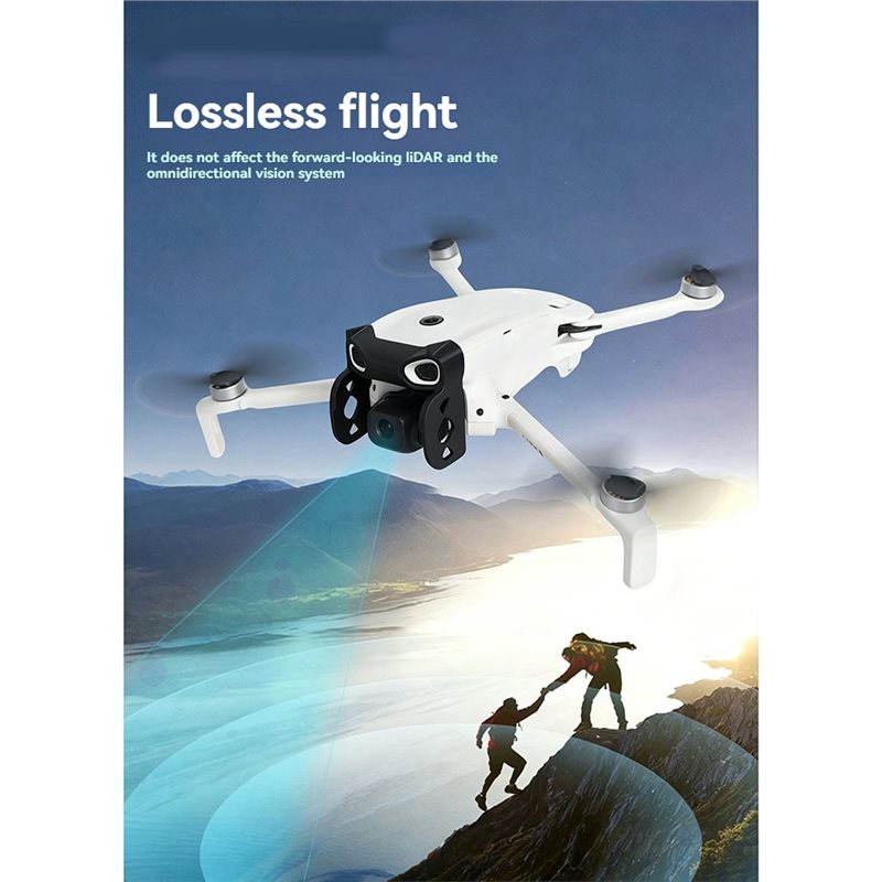 قضيب حماية الجيمبال DT18، واقي - مراجعة Drone Gimbal For Gopro وسعره