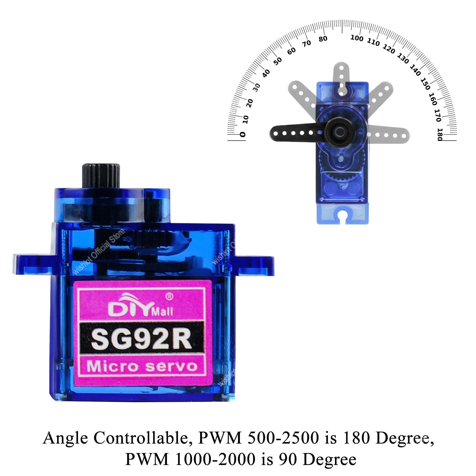SG92R محرك سيرفو صغير 4.8-6 فو - مراجعة Drone Gimbal Controller وسعره